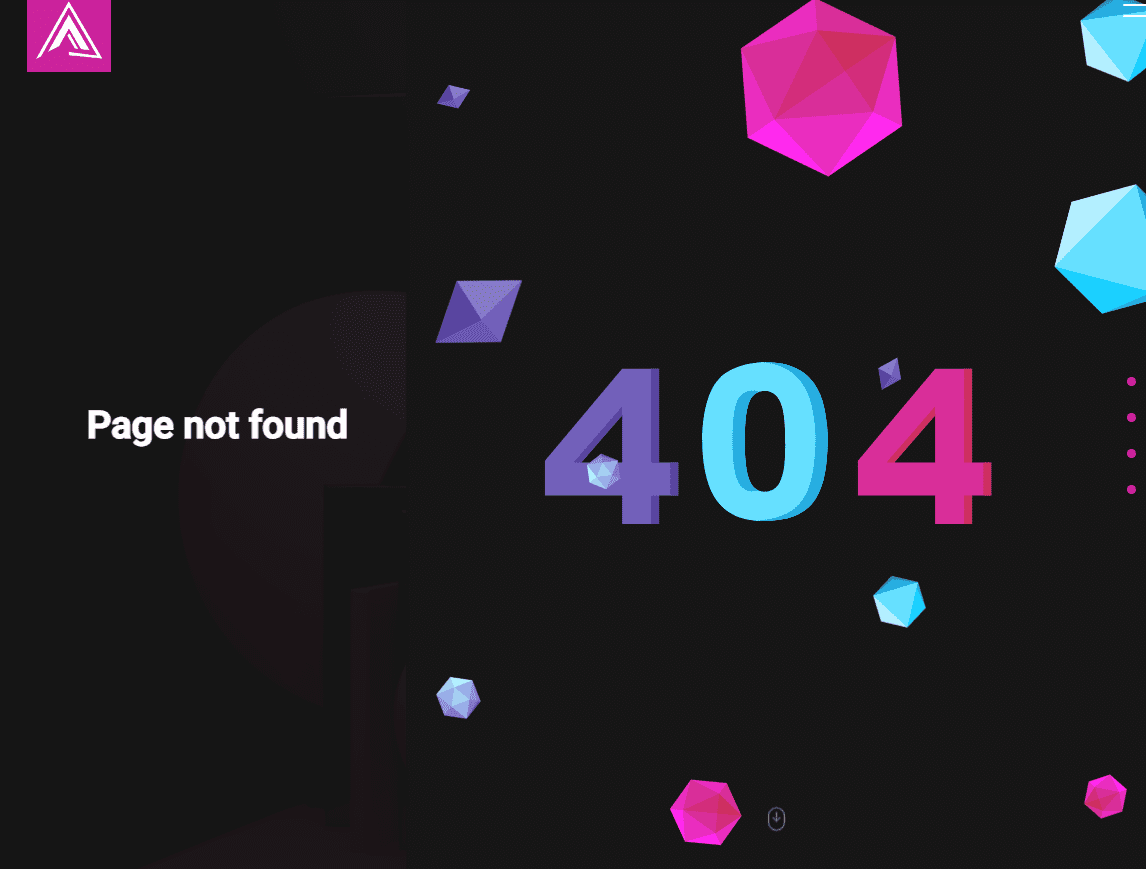 404 page